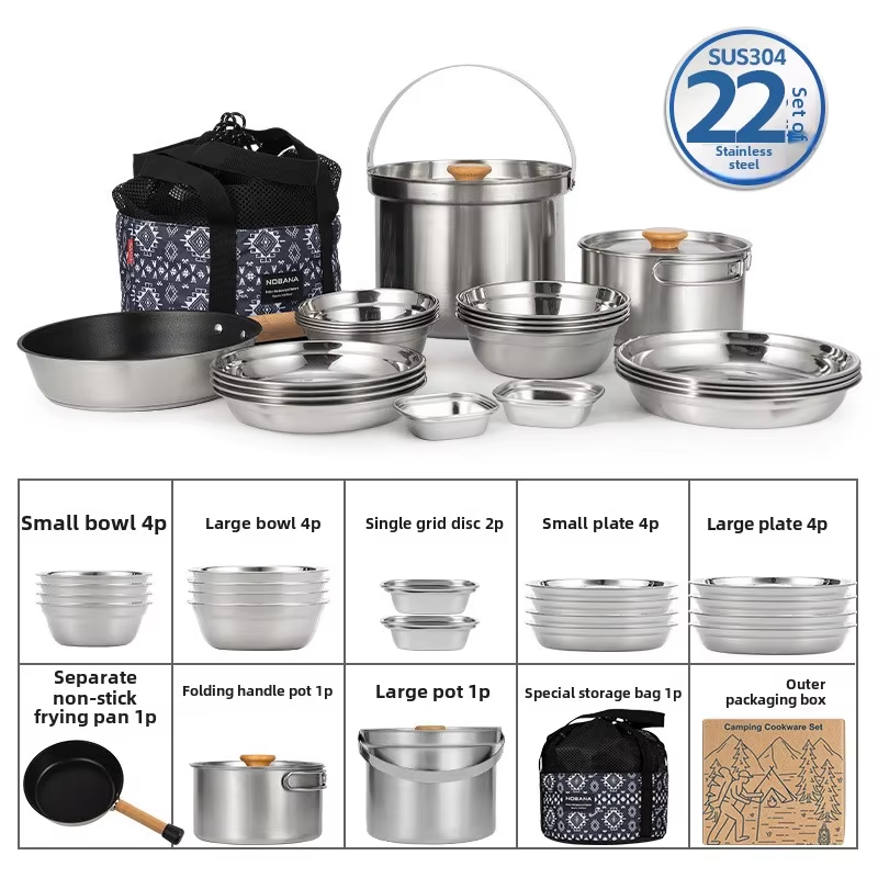 Camping Cooking Organizer - NOBANA أحدث في الهواء الطلق أوانٍ