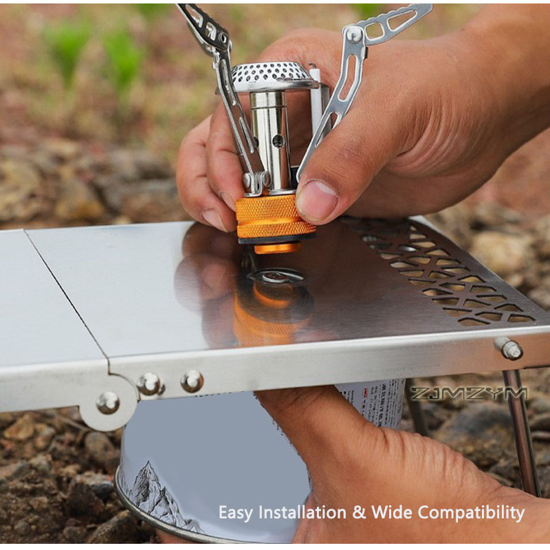 طاولة موقد تخييم قابلة للطي مص - مراجعة Camping Cooking Table وسعره