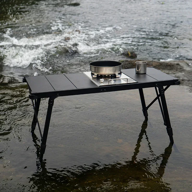 طاولة تخييم قابلة للرفع من سبا - مراجعة Camping Cooking Table وسعره