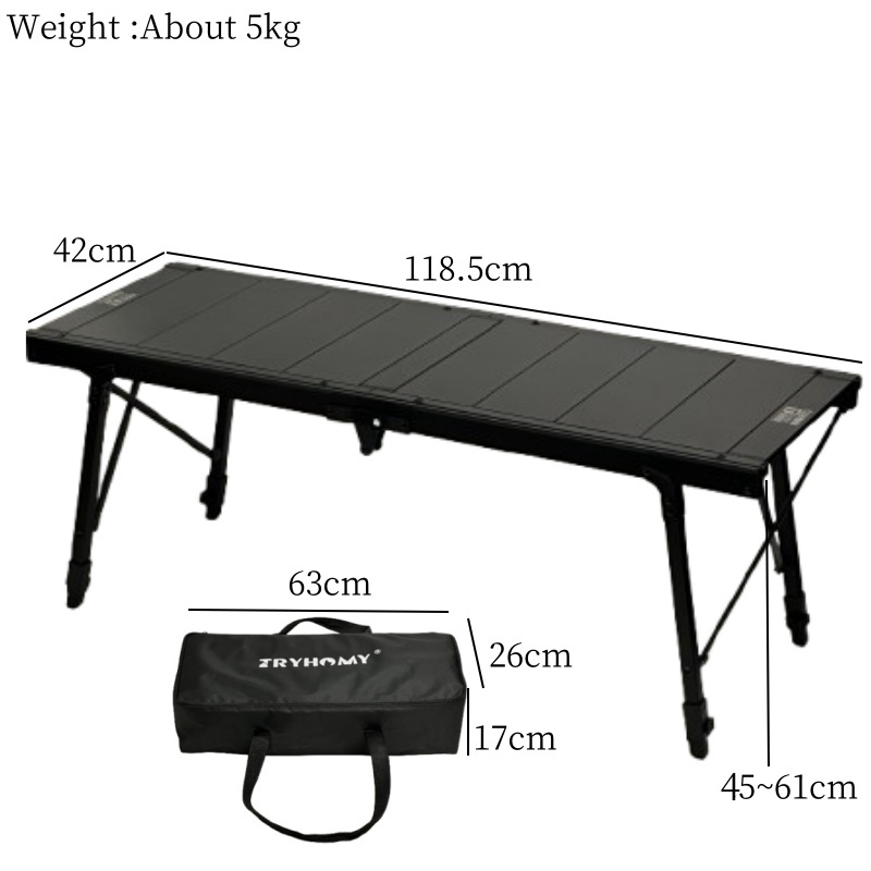 التخييم في الهواء الطلق IGT ال - مراجعة Camping Cooking Table وسعره