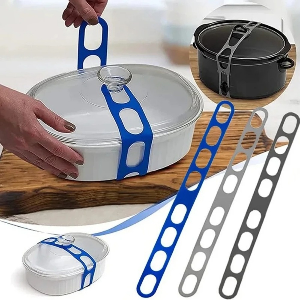 حزام سيليكون مرن قابل لإعادة ا - مراجعة Camping Cooking Organizer وسعره