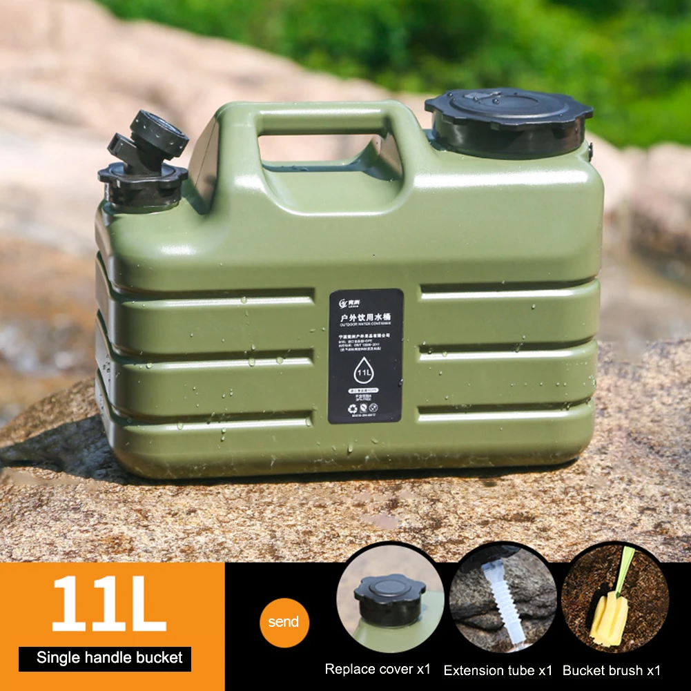 10/11/12L سيارة دلو للماء سعة  - مراجعة Camping Cooking Container وسعره