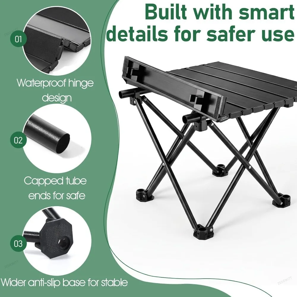 1/2 قطعة، طاولة جانبية قابلة ل - مراجعة Camping Cooking Table وسعره