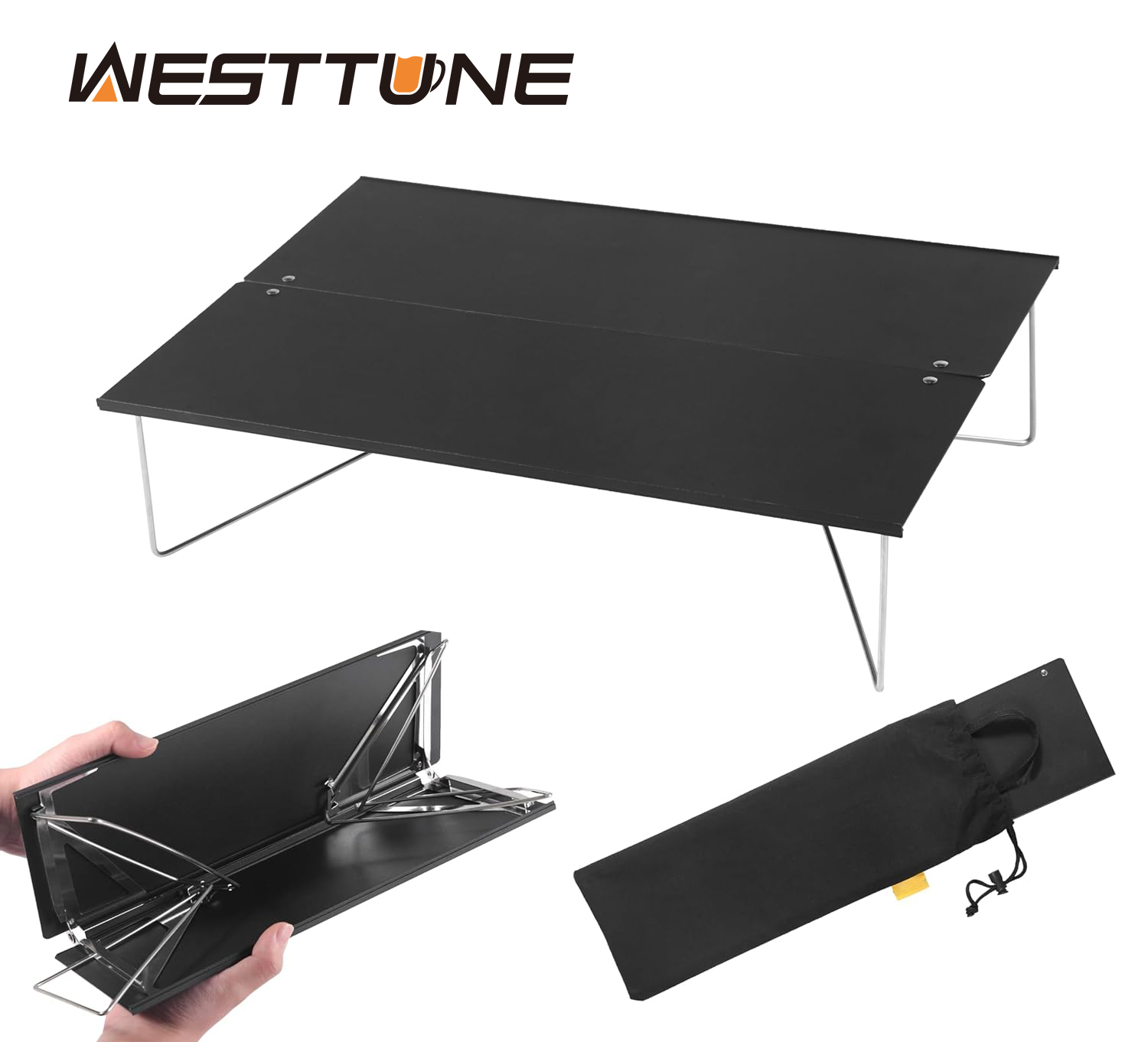 طاولة تخييم صغيرة مدمجة من WES - مراجعة Camping Cooking Table وسعره