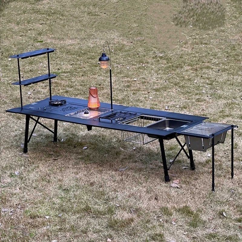 طاولة تخييم IGT من Tryhomy، طا - مراجعة Camping Cooking Table وسعره