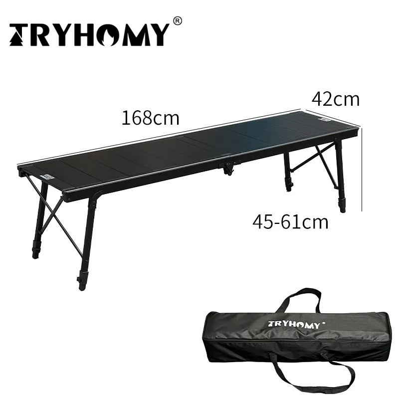 طاولة تخييم IGT من Tryhomy، طا - مراجعة Camping Cooking Table وسعره