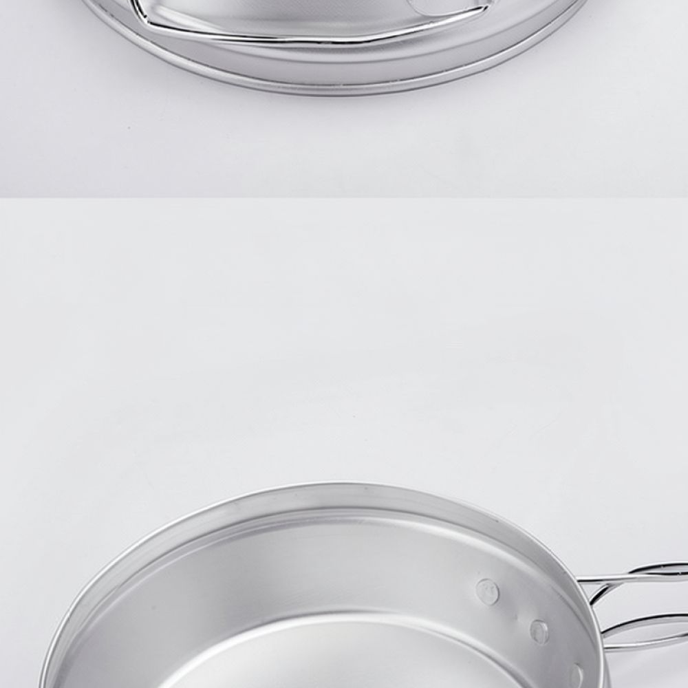 أدوات طهي خارجية مصنوعة من الأ - مراجعة Camping Cooking Dining Set وسعره