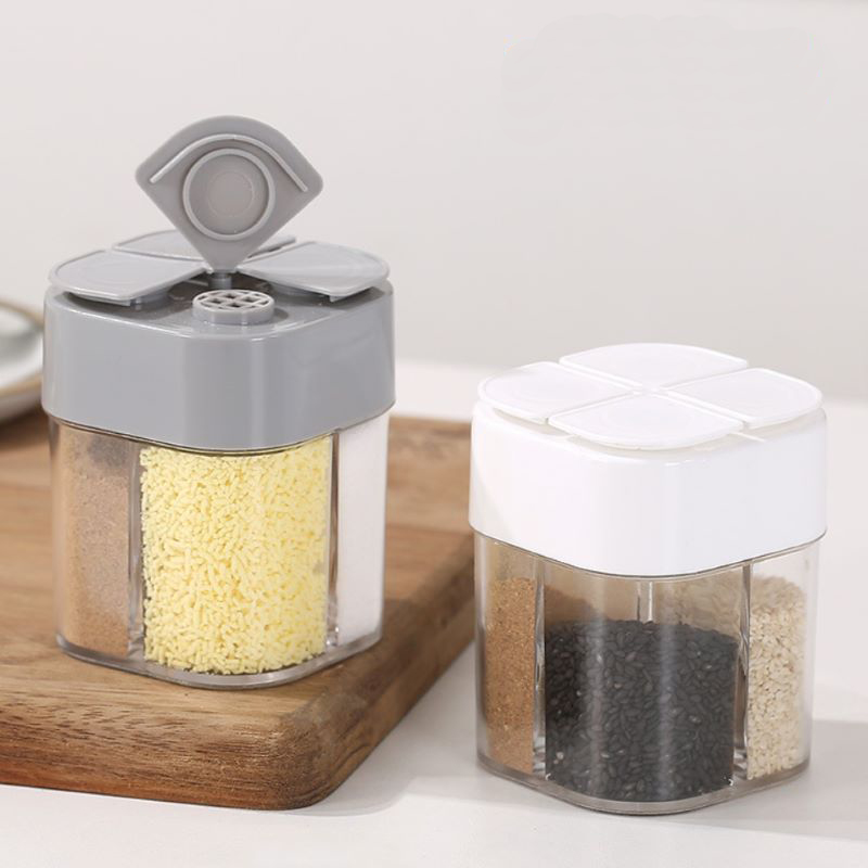 جرة توزيع توابل شفافة 4 في 1 م - مراجعة Camping Cooking Container وسعره